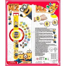 Neues Design Minions Spielzeug Projektion Uhr heiße neue Produkte